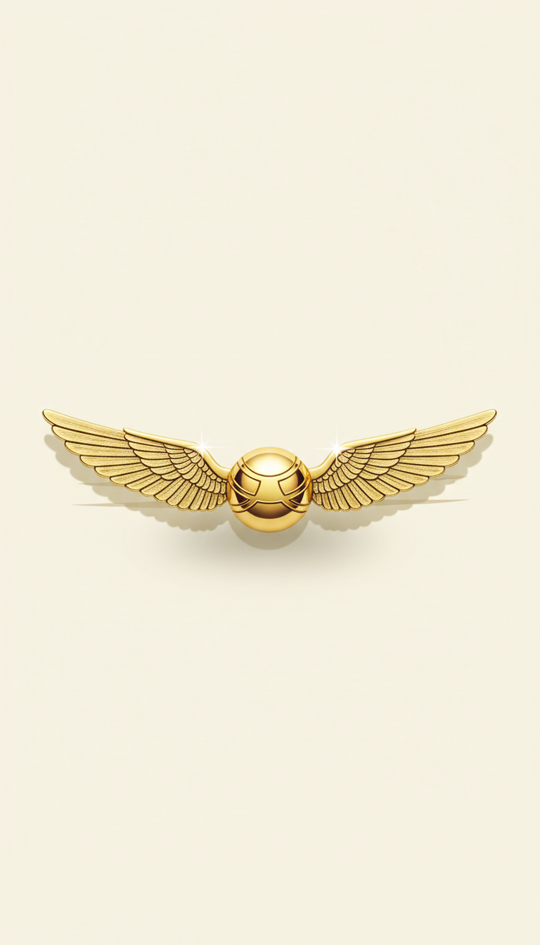 Snitch Wings Lapel Pin