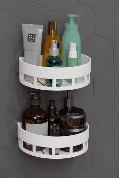 Corner Bathroom Shelf - Pack of 2